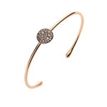 Pomellato Jewelry - Sabbia 18K Rose Gold Bracelet with Brown Diamonds | Manfredi Jewels
