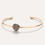 Pomellato Jewelry - Sabbia 18K Rose Gold Bracelet with Brown Diamonds | Manfredi Jewels