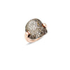 Pomellato Jewelry - Sabbia 18K Rose Gold Diamond Ring | Manfredi Jewels
