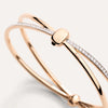 Pomellato Jewelry - Together 18K Rose Gold Diamond Bangle Bracelet | Manfredi Jewels