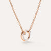 Pomellato Jewelry - Together 18K Rose Gold Diamond Pavé Pendant Necklace | Manfredi Jewels