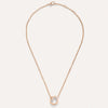 Pomellato Jewelry - Together 18K Rose Gold Pendant Diamond Necklace | Manfredi Jewels