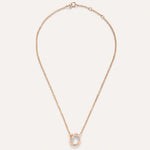 Pomellato Jewelry - Together 18K Rose Gold Pendant Diamond Necklace | Manfredi Jewels