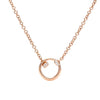 Pomellato Jewelry - Together 18K Rose Gold Pendant Diamond Necklace | Manfredi Jewels