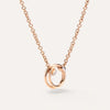 Pomellato Jewelry - Together 18K Rose Gold Pendant Diamond Necklace | Manfredi Jewels