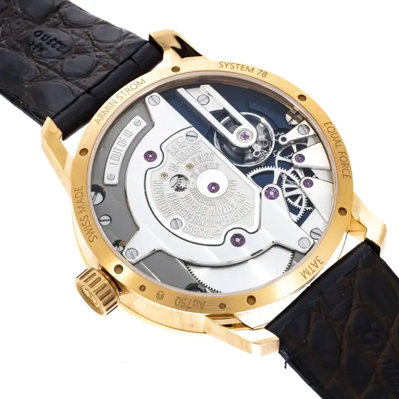 Pre - owned Armin Strom Watches - Gravity Equal Force in RoseGold Limited Oster Edition | Manfredi Jewels