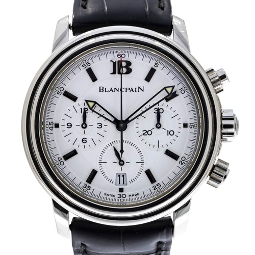 Pre-Owned Blancpain Pre-Owned Watches - Leman Flyback Chronograph on a Strap. | Manfredi Jewels
