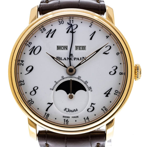 Pre - Owned Blancpain Watches - Villeret Complete Calendar 8 days. | Manfredi Jewels