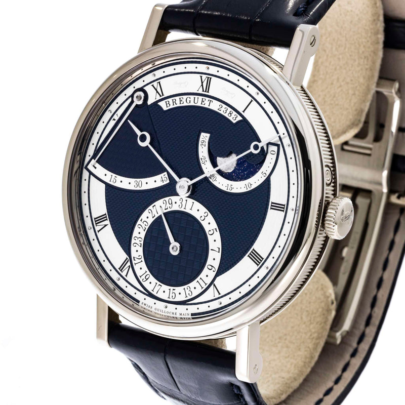 Pre - Owned Breguet Watches - Classic Power Reserve in 18Karat White gold 7137BB/Y5/9VU | Manfredi Jewels