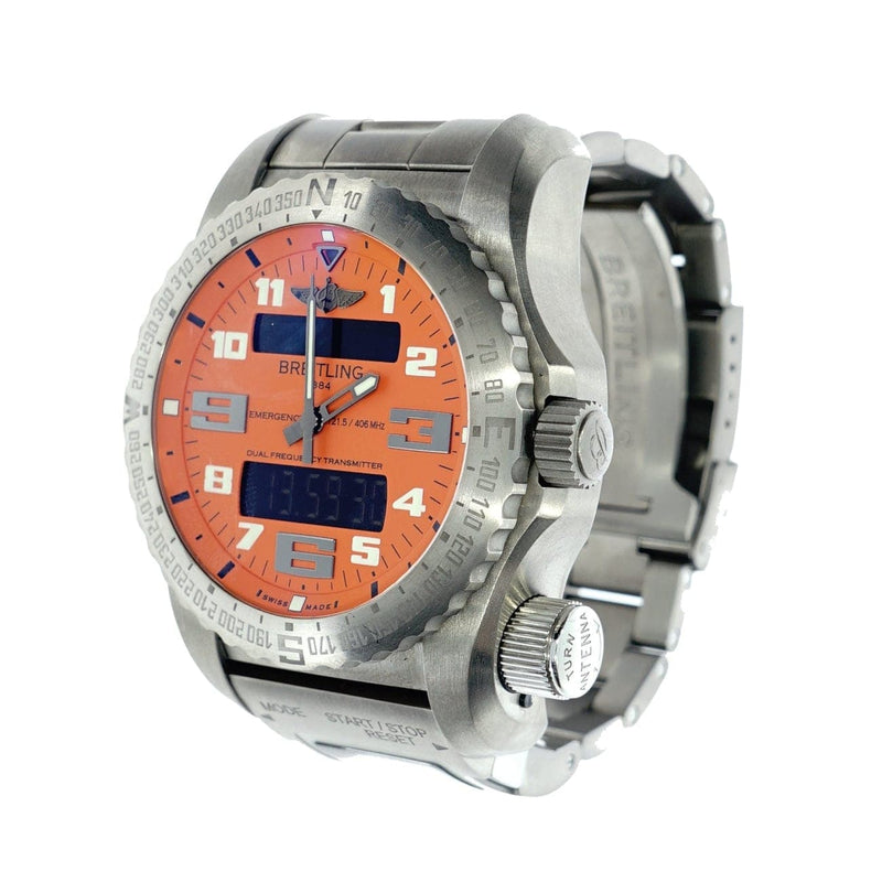 Pre owned Breitling Emergency With Co pilot Function E76325u3 0508 Pre owned Watches
