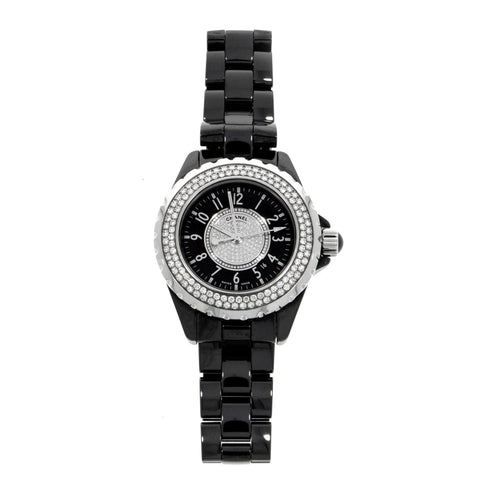 Pre owned Chanel J12 Diamond Set Pre owned Watches Manfredi Jewels