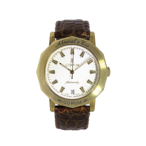 Pre - Owned Corum Watches - Admiral’s Cup 18K Yellow Gold | Manfredi Jewels
