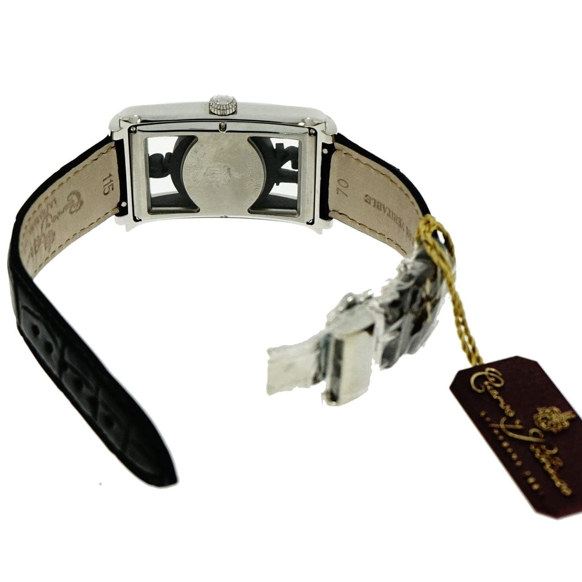Pre-Owned Cuervo Y Sobrinos Pre-Owned Watches - Prominent Havana in Stainless Steel | Manfredi Jewels