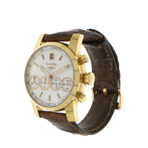 Pre - Owned Eberhard & Co Watches - Chronograph 4 Yellow Gold | Manfredi Jewels