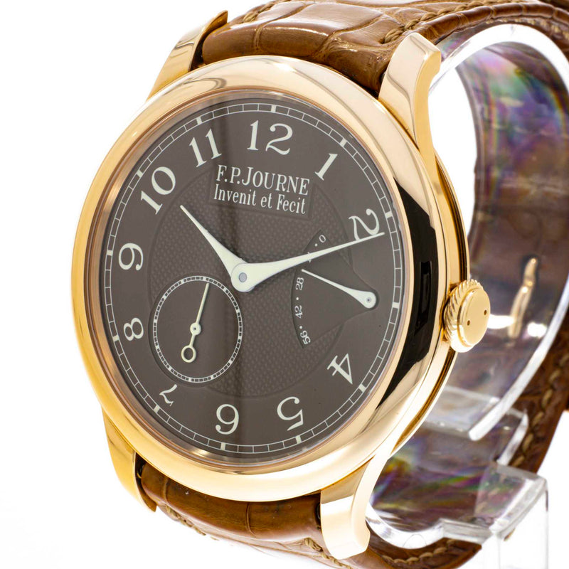 Pre - Owned F.P. Journe Watches - F.P Chronometre Souverain Havana Dial | Manfredi Jewels