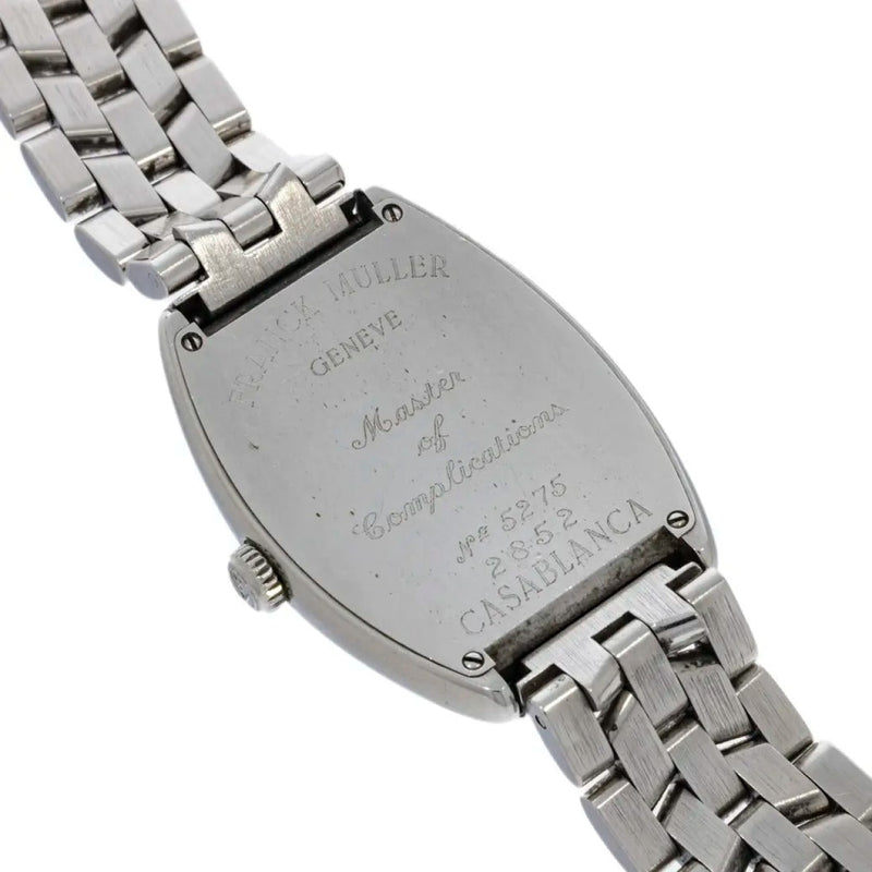 Pre - Owned Franck Muller Watches - Casablanca Tonneau Salmon Dial 2852AC | Manfredi Jewels