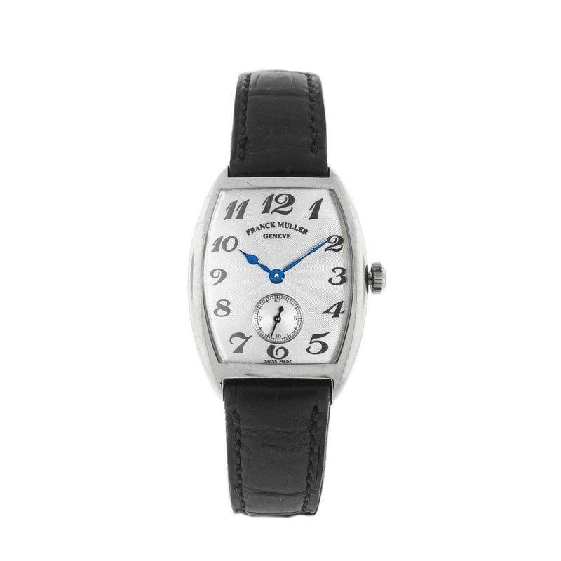 Pre - Owned Franck Muller Watches - Cintrée Curvex 18K White Gold 7501S6 | Manfredi Jewels