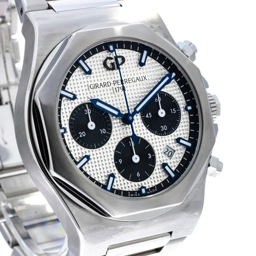 Pre - Owned Girard - Perregaux Watches - Laureato Chronograph ’Panda Dial’ | Manfredi Jewels