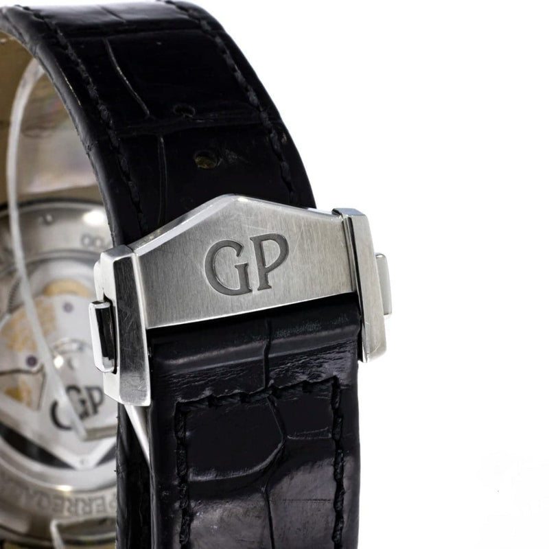 Pre-Owned Girard-Perregaux Pre-Owned Watches - Girard -Perregaux Traveller WWTC Stainless Steel. | Manfredi Jewels
