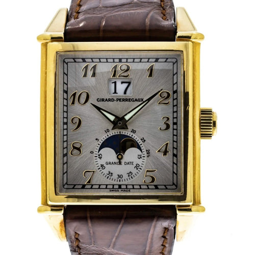 Pre - Owned Girard - Perregaux Watches - Vintage 1945 Moon Phase. | Manfredi Jewels