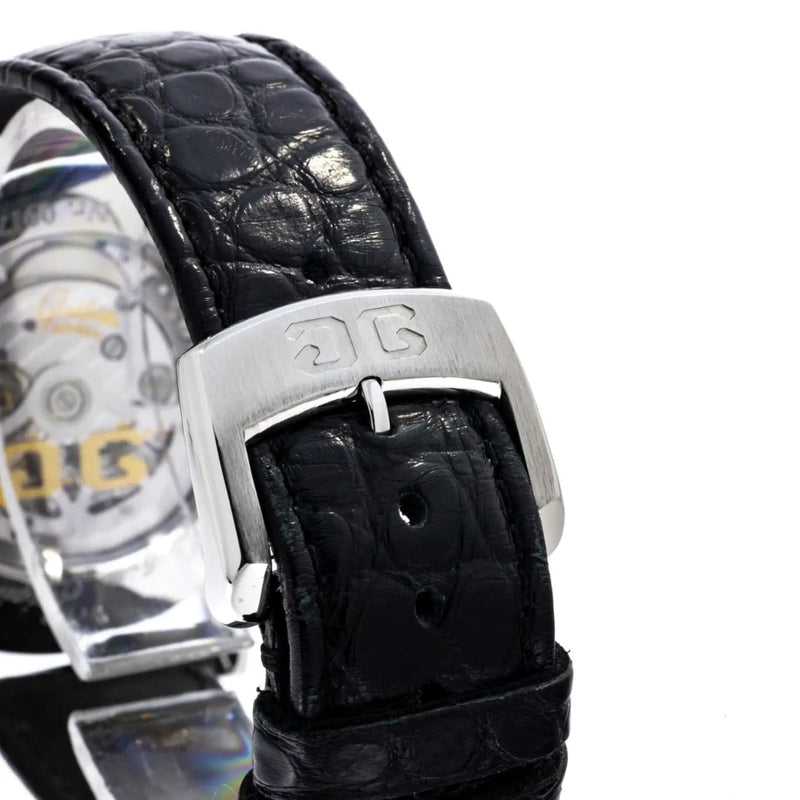 Pre-Owned Glashütte Original Pre-Owned Watches - Glashutte Original Senator Hand Date in Stainless Steel. | Manfredi Jewels