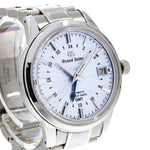 Pre-Owned Grand Seiko Pre-Owned Watches - Grand Seiko Gmt Shosho Blue SBGJ249 | Manfredi Jewels
