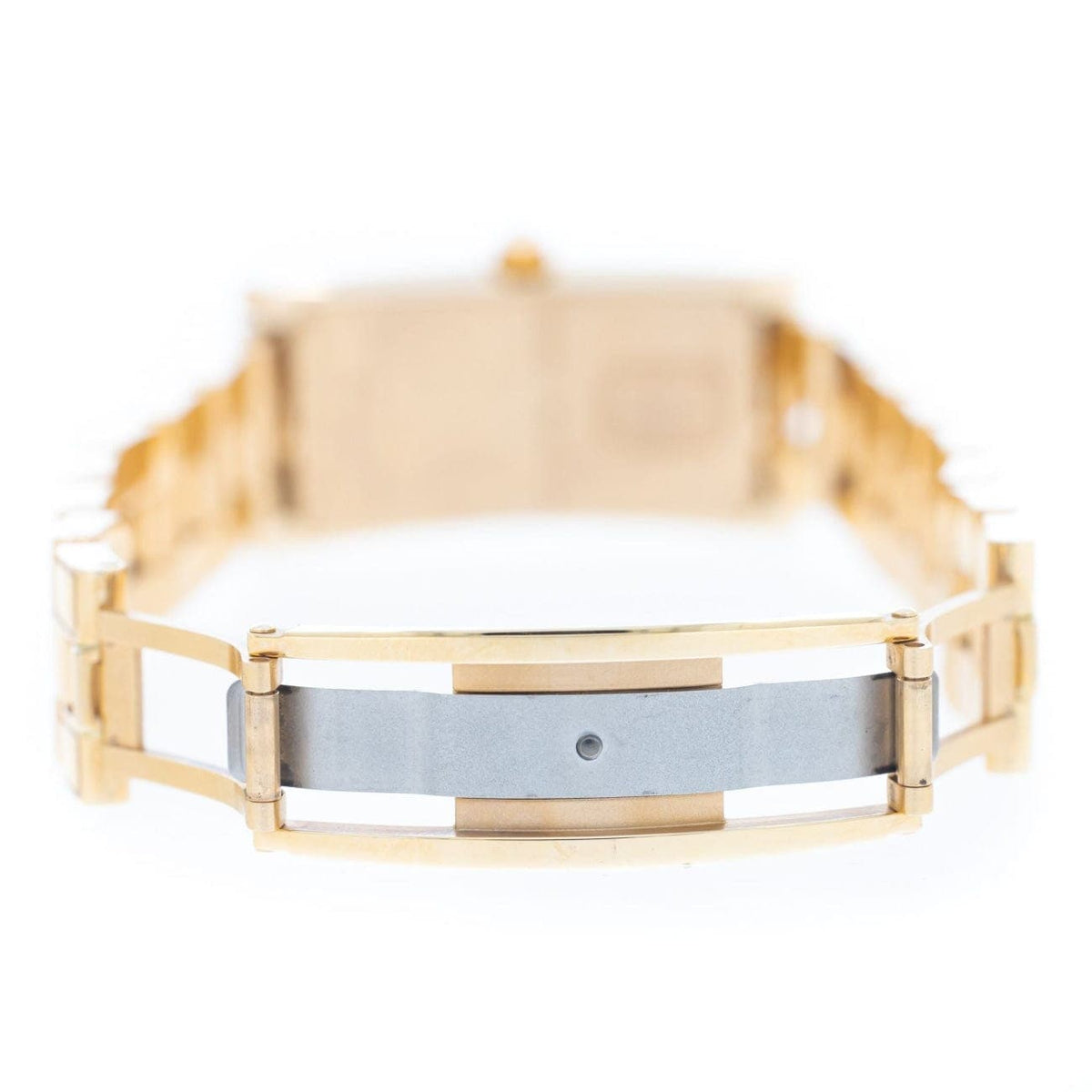 Pre-Owned Harry Winston Pre-Owned Watches - Avenue C Emerald Quartz 18K Rose Gold | Manfredi Jewels