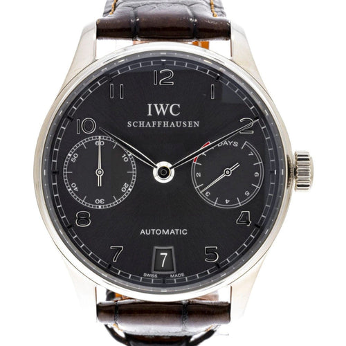 Pre - Owned IWC Watches - Portuguese Automatic White Gold | Manfredi Jewels