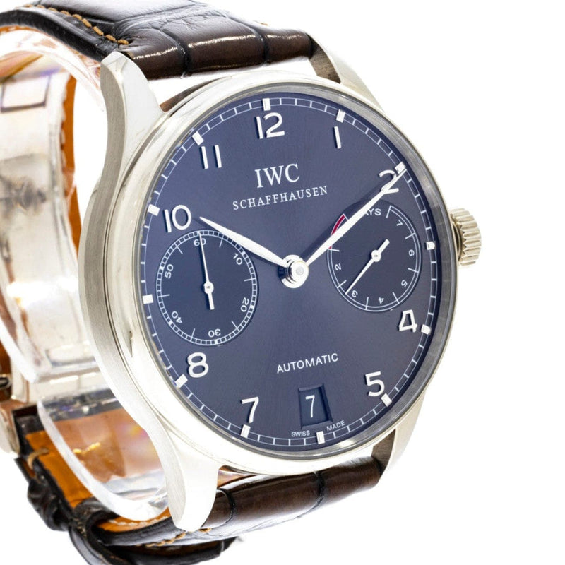 Pre - Owned IWC Watches - Portuguese Automatic White Gold | Manfredi Jewels