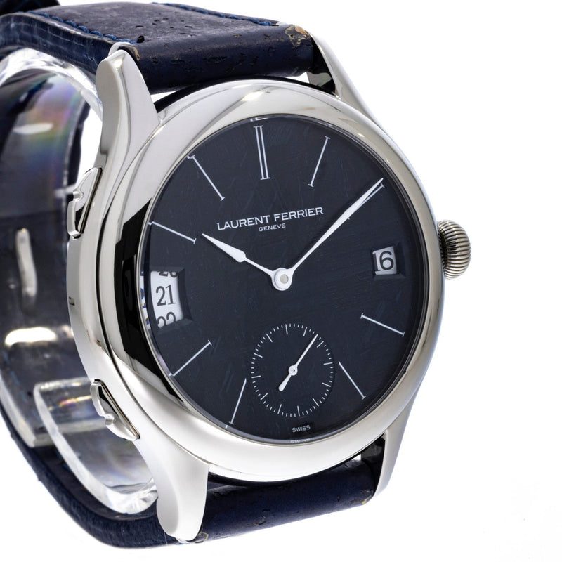 Pre - Owned Laurent Ferrier Watches - Classic Traveller Blue Meteorite Dial LCF007.T1.MG1.1TT | Manfredi Jewels