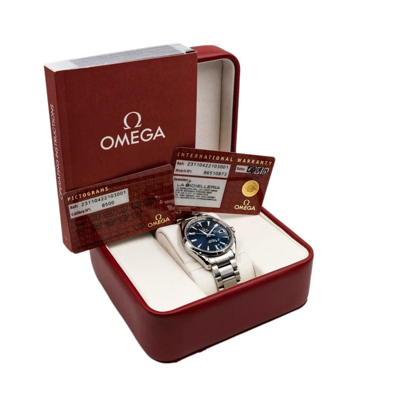 Pre - Owned Omega Watches - Seamaster Aquaterra 150 M Co - axial Chronometer in Stainless Steel. | Manfredi Jewels