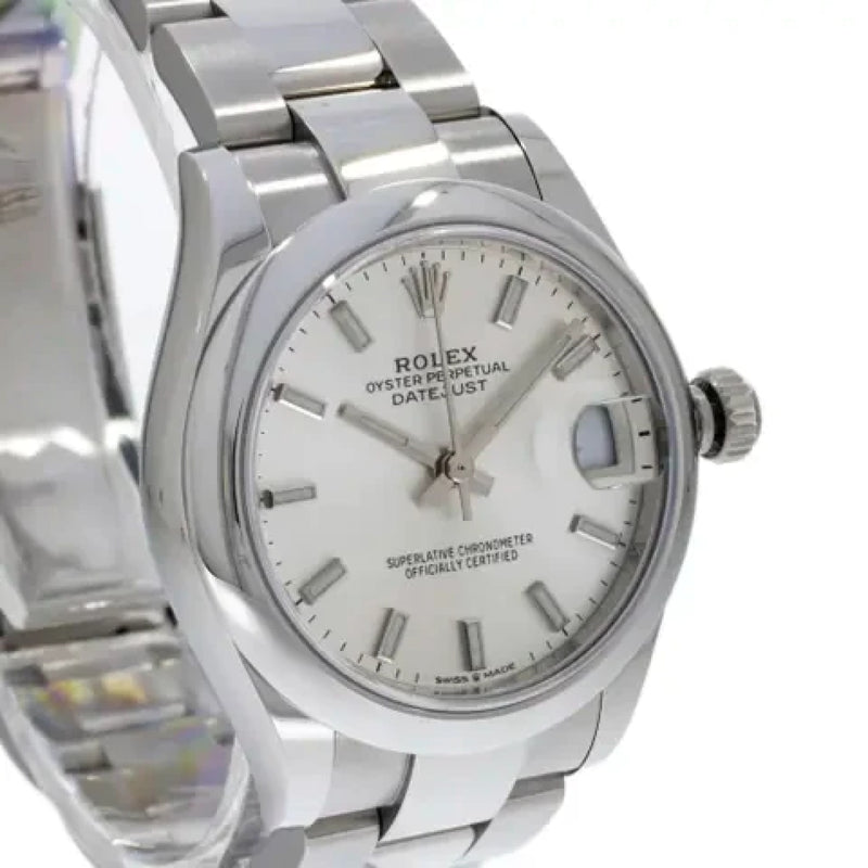 Pre - Owned Rolex Watches - 31mm Datejust Silver Index Dial | Manfredi Jewels