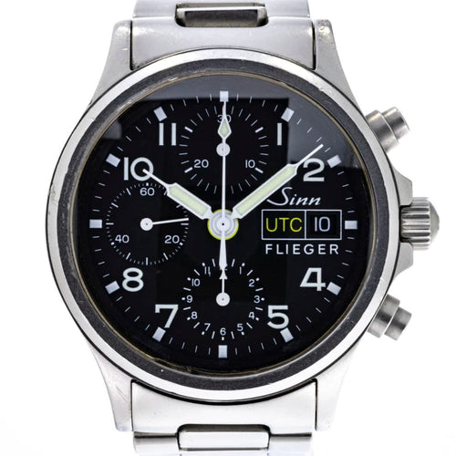 Pre - Owned Sinn Watches - 356 UTC Flieger chronograph. | Manfredi Jewels