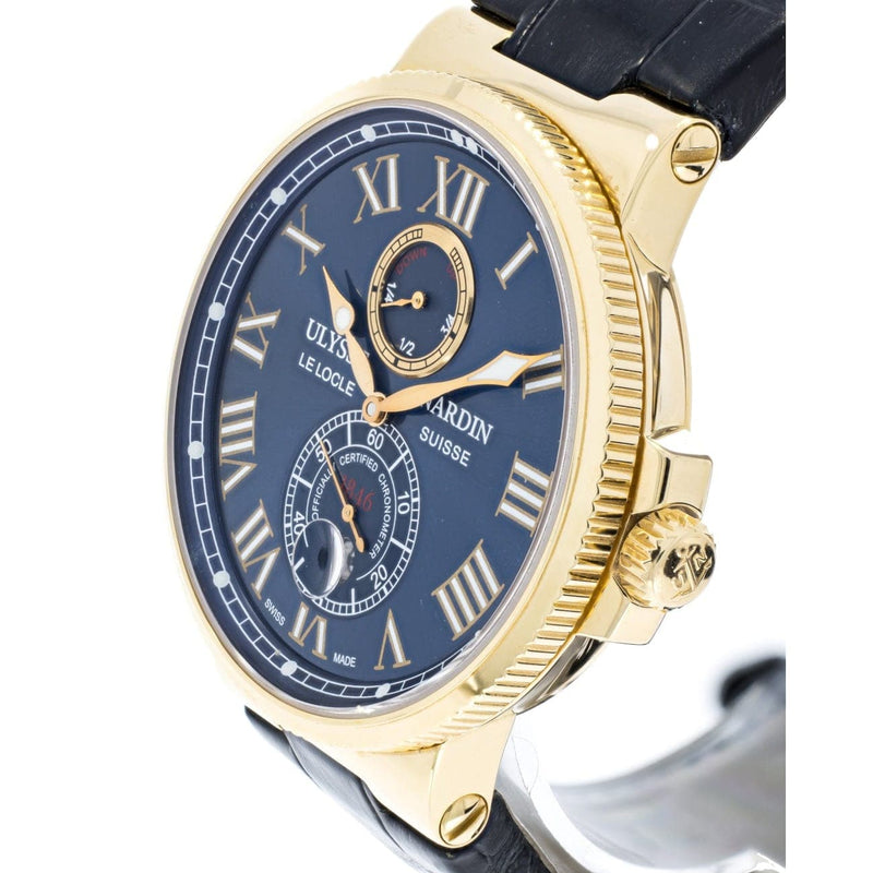 Pre - Owned Ulysse Nardin Watches - Maxi Marine Chronometer 266 - 67/43 | Manfredi Jewels