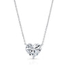 Rahaminov Diamonds Engagement - Heart Cut 6.03 ct Platinum Diamond Pendant Necklace | Manfredi Jewels