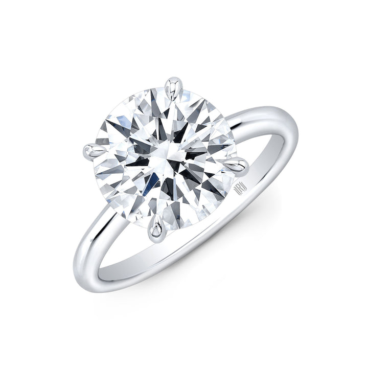 Rahaminov Diamonds Engagement - Round Cut 2.20 ct Platinum Diamond Engagement Ring | Manfredi Jewels