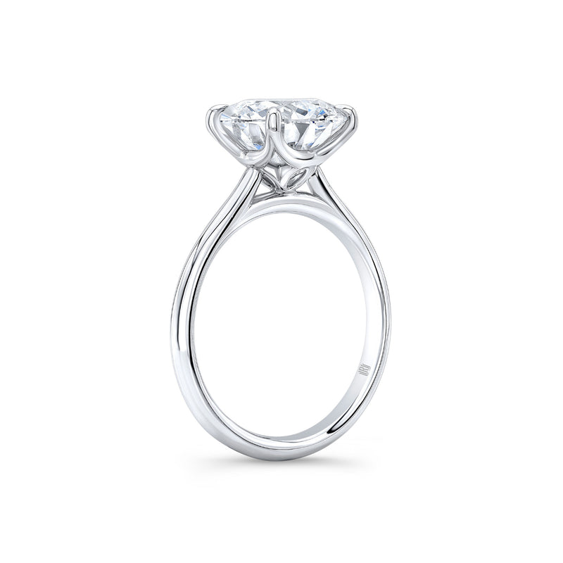 Rahaminov Diamonds Engagement - Round Cut 2.20 ct Platinum Diamond Ring | Manfredi Jewels