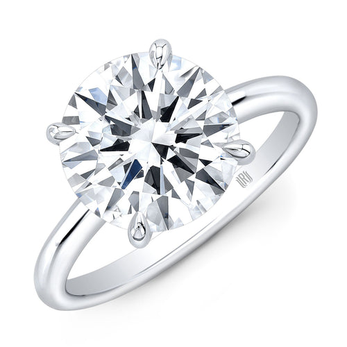 Rahaminov Diamonds Engagement - Round Cut 2.20 ct Platinum Diamond Ring | Manfredi Jewels