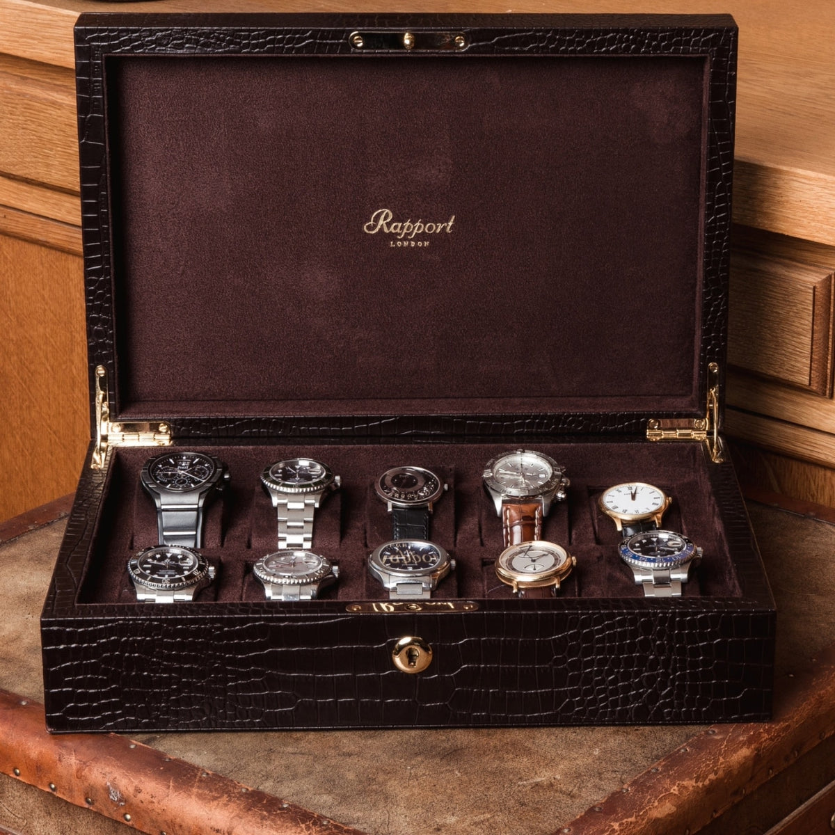 Rapport London Watch Box - Brompton Ten Watch Box | Manfredi Jewels