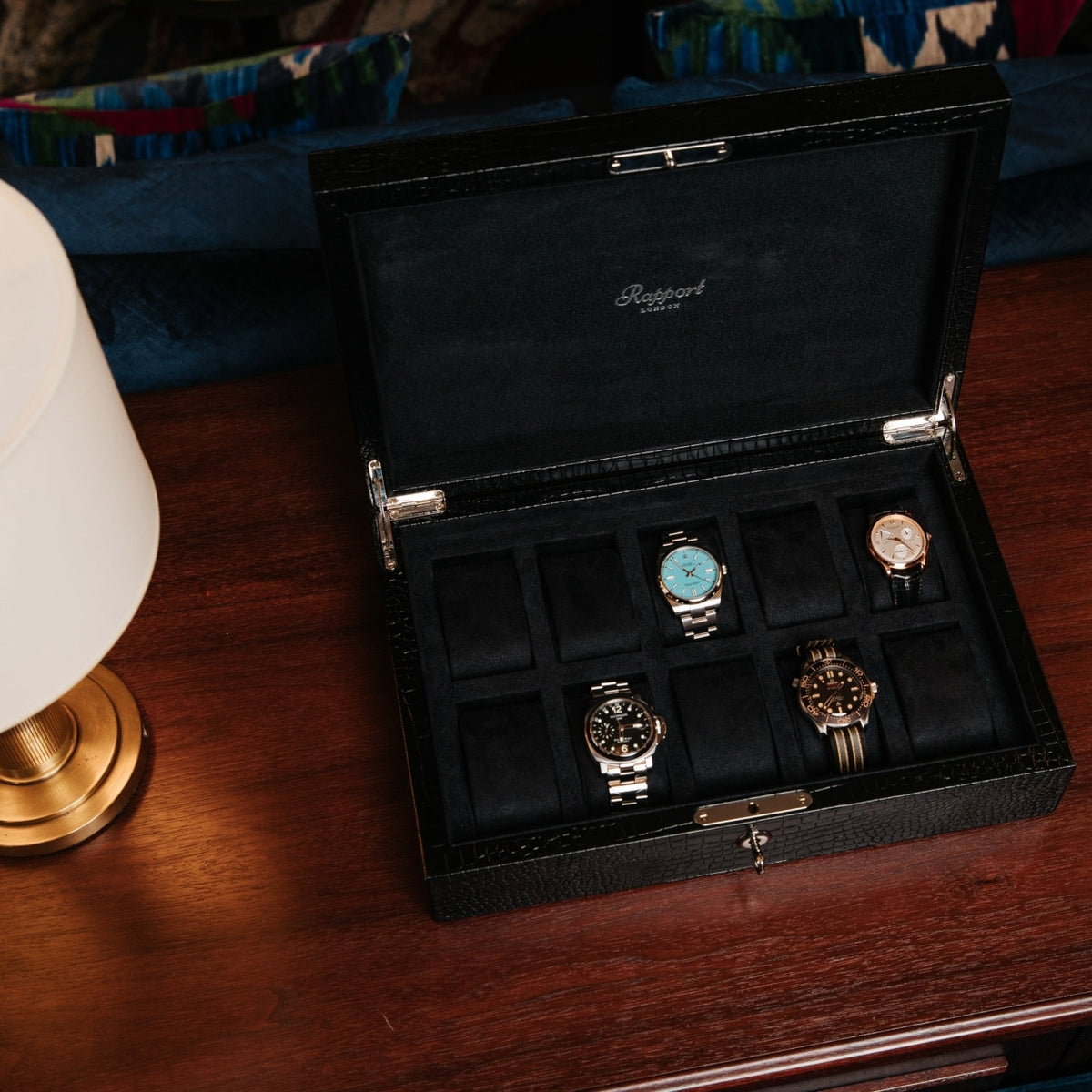 Rapport London Watch Box - Brompton Ten Watch Box | Manfredi Jewels