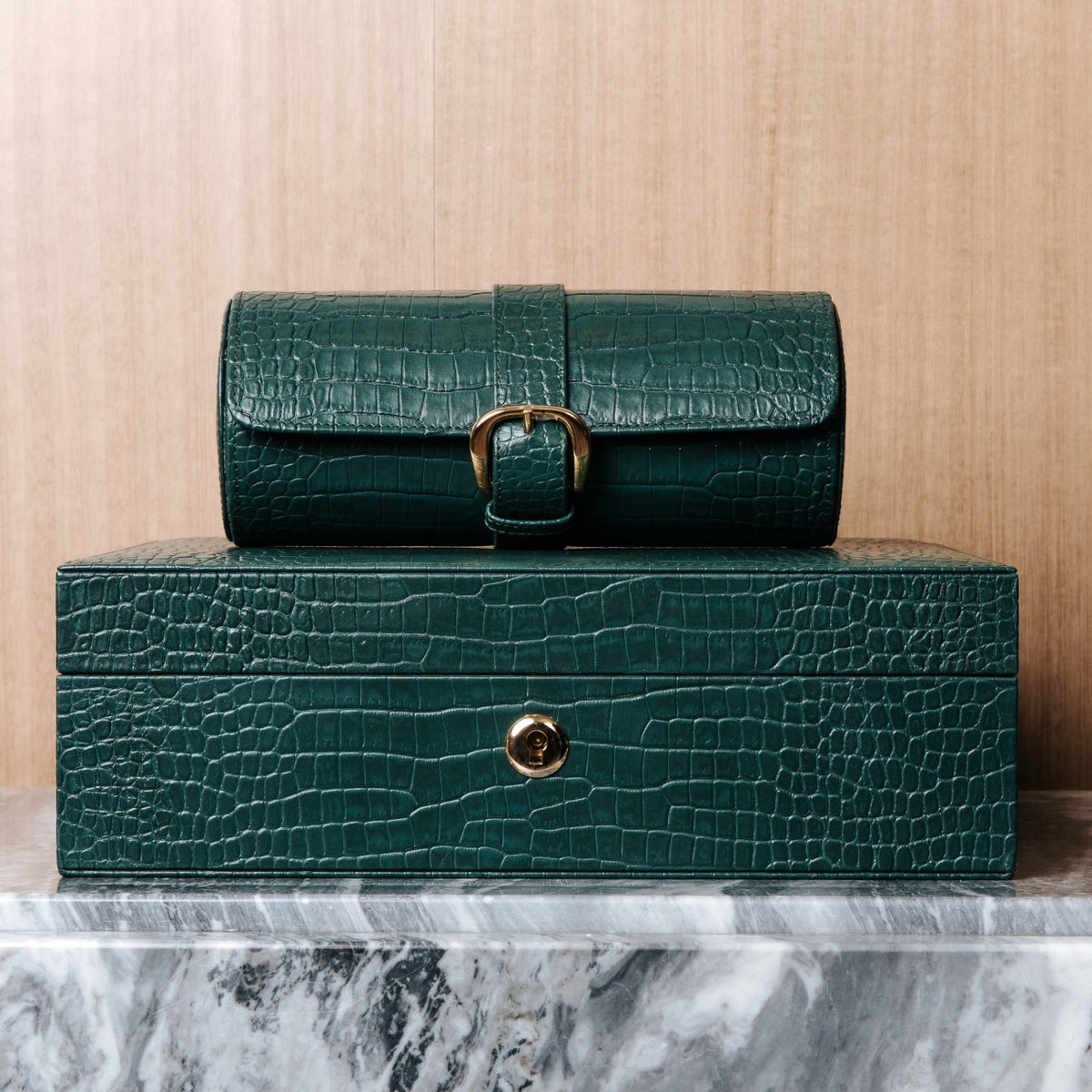 Rapport London Watch Box - Brompton Three Watch Roll | Manfredi Jewels