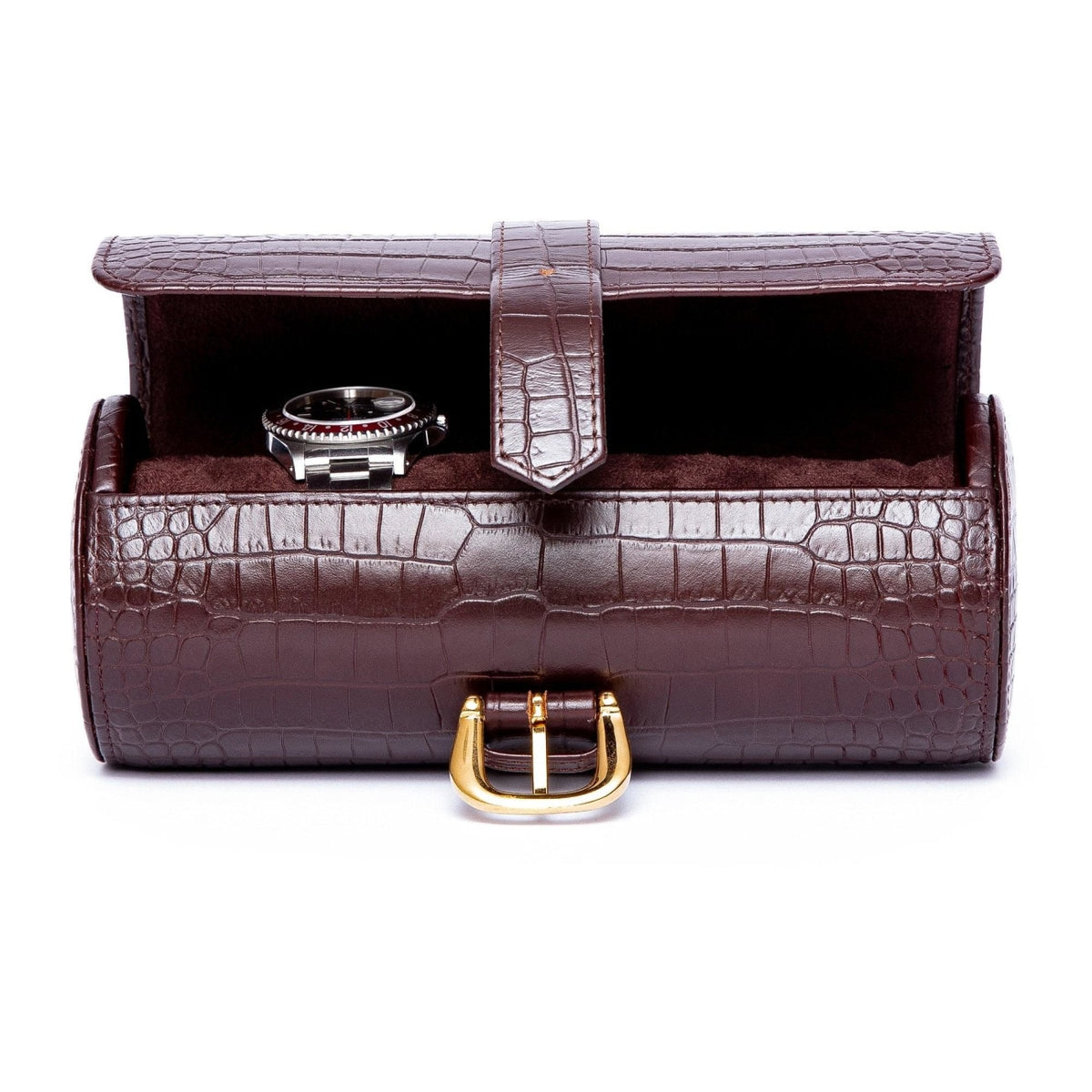 Rapport London Watch Box - Brompton Three Watch Roll | Manfredi Jewels