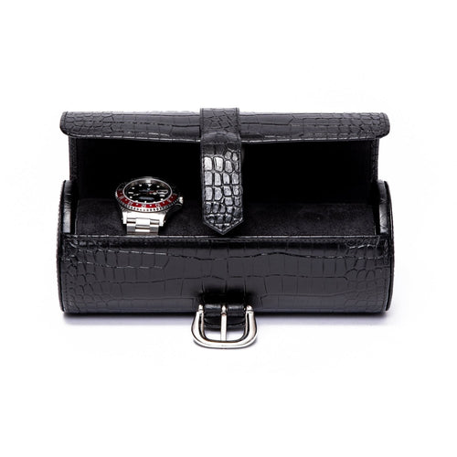 Rapport London Watch Box - Brompton Three Roll | Manfredi Jewels