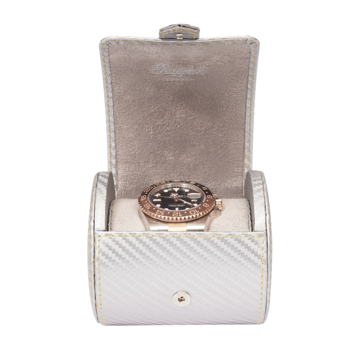 Rapport London Watch Box - Carbon Single Watch Roll | Manfredi Jewels