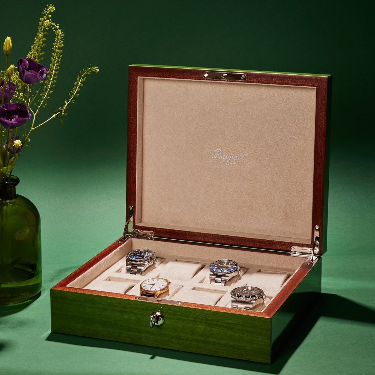 Rapport London Watch Box - Heritage Chroma Eight Watch Box | Manfredi Jewels