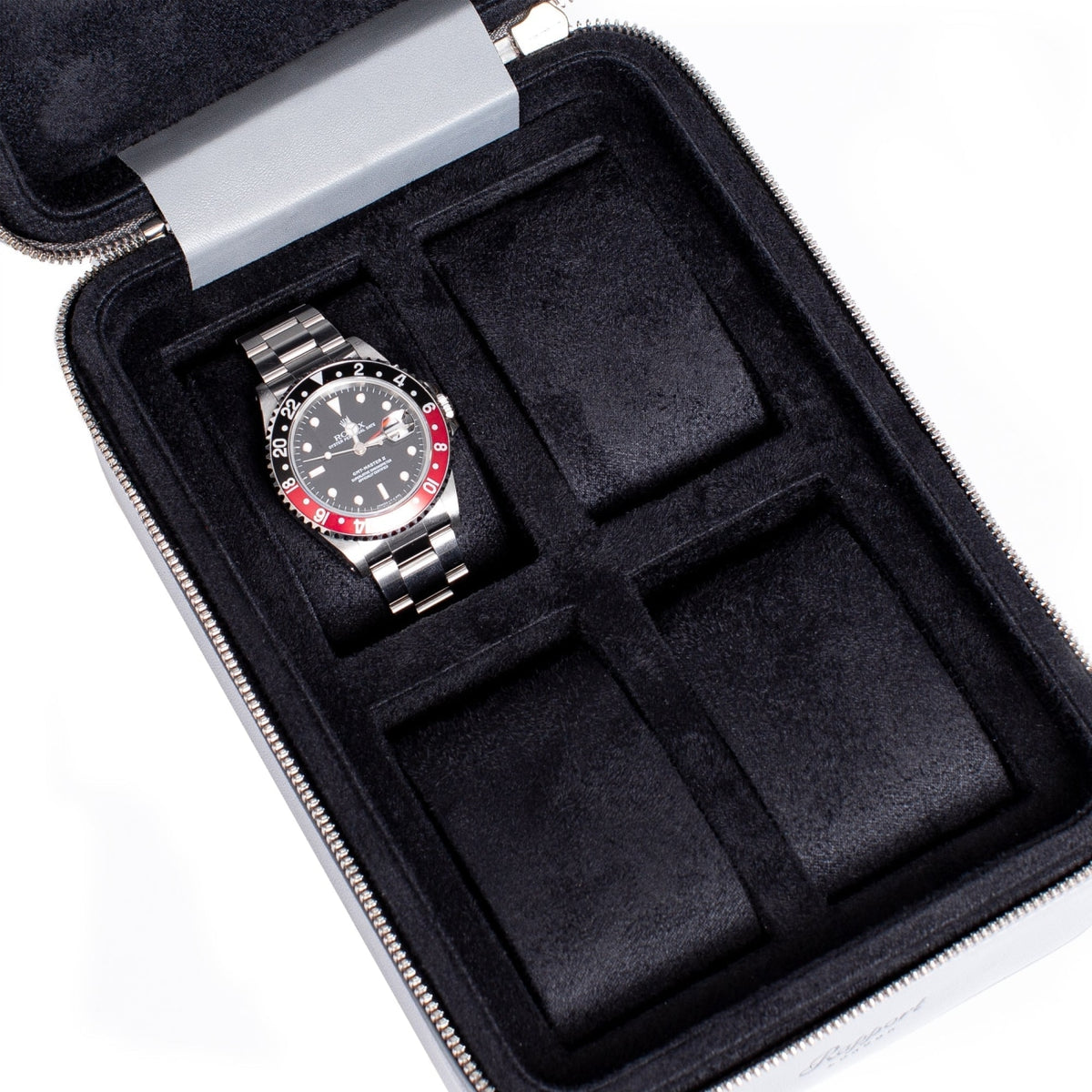 Rapport London Watch Box - Hyde Park Four Watch Zip Case | Manfredi Jewels