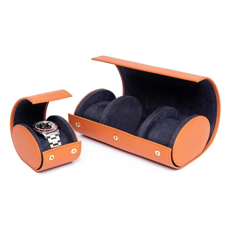 Rapport London Watch Box - Hyde Park Three Roll | Manfredi Jewels