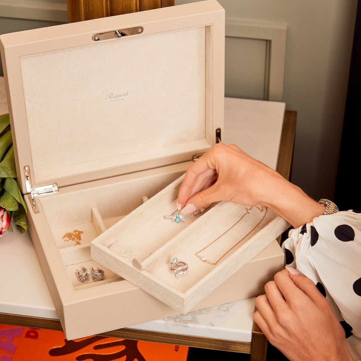 Rapport London Jewelry Box - Jessica Jewellery Box | Manfredi Jewels