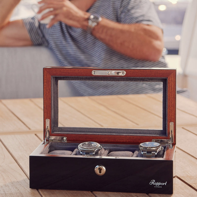 Rapport London Watch Box - Optic Four | Manfredi Jewels