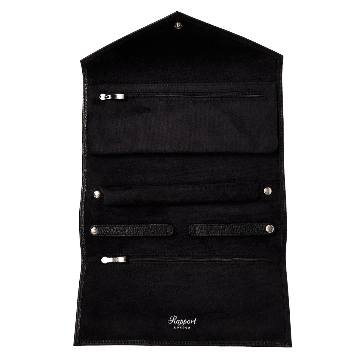Rapport London Jewelry Box - Tuxedo Jewelry Roll | Manfredi Jewels